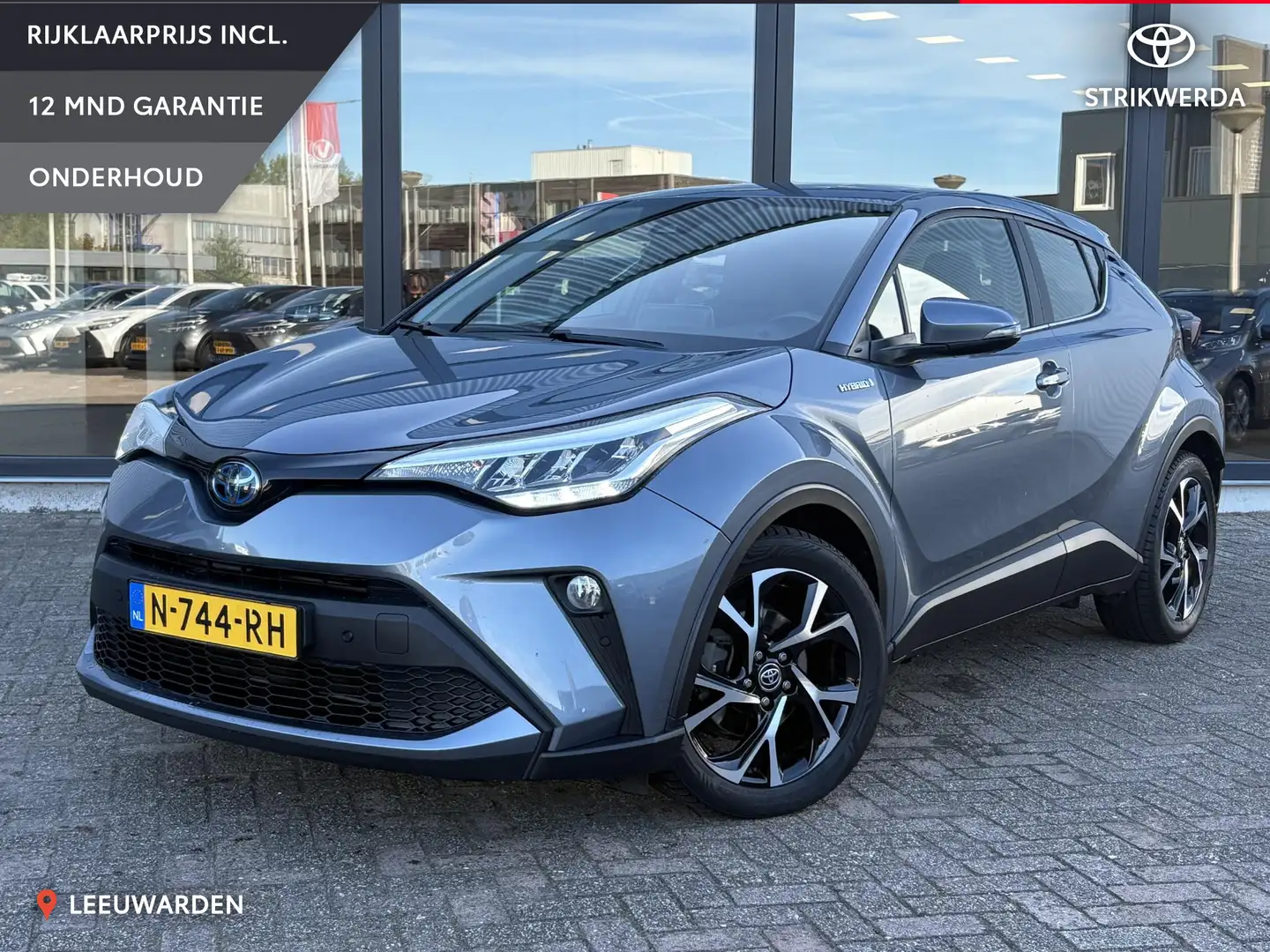 Toyota C-HR 1.8 Hybrid TeamNL Gris - 1