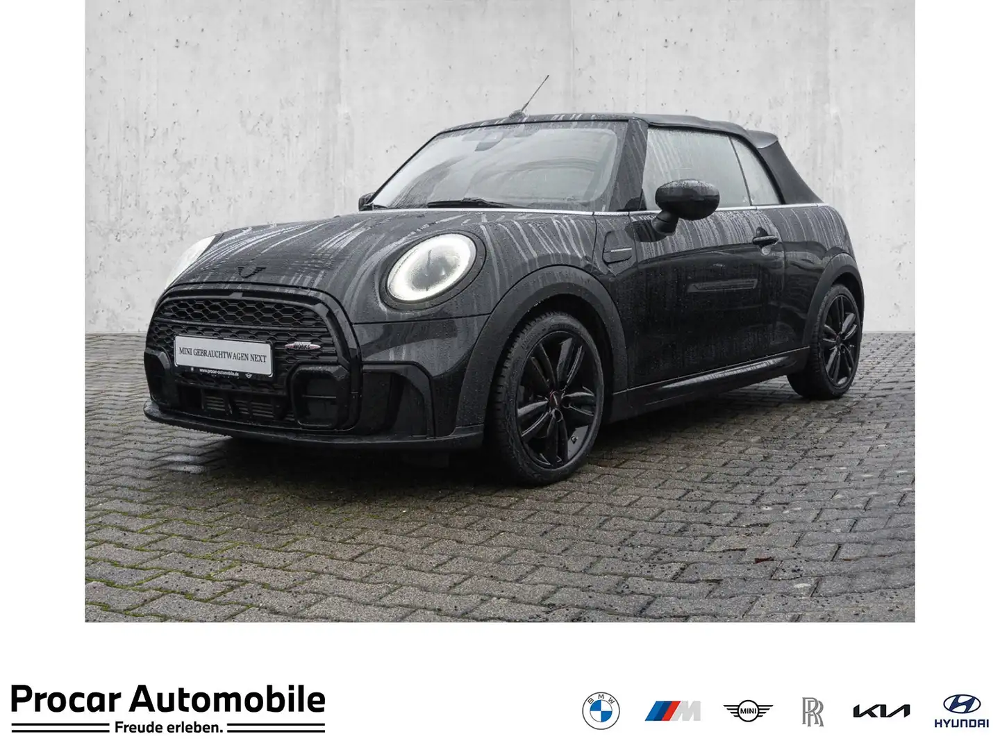 MINI Cooper Cabrio Cooper JCW Trim LHZ, RFK, SHZ,PDC, LED, DA, DAB+ Schwarz - 1