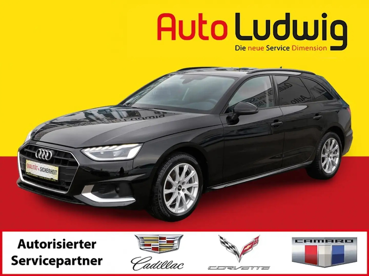 Audi A4 Avant 30 TDI S-tronic*VIRTUAL*NAVI*LED*R-KAMERA... Schwarz - 1