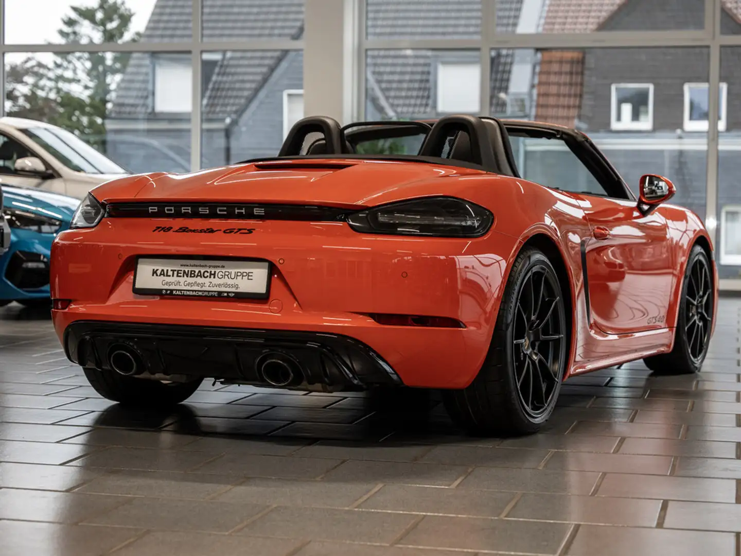Porsche Boxster 718 GTS 4.0 SPORTABGASANLAGE NAVI SHZ Orange - 2