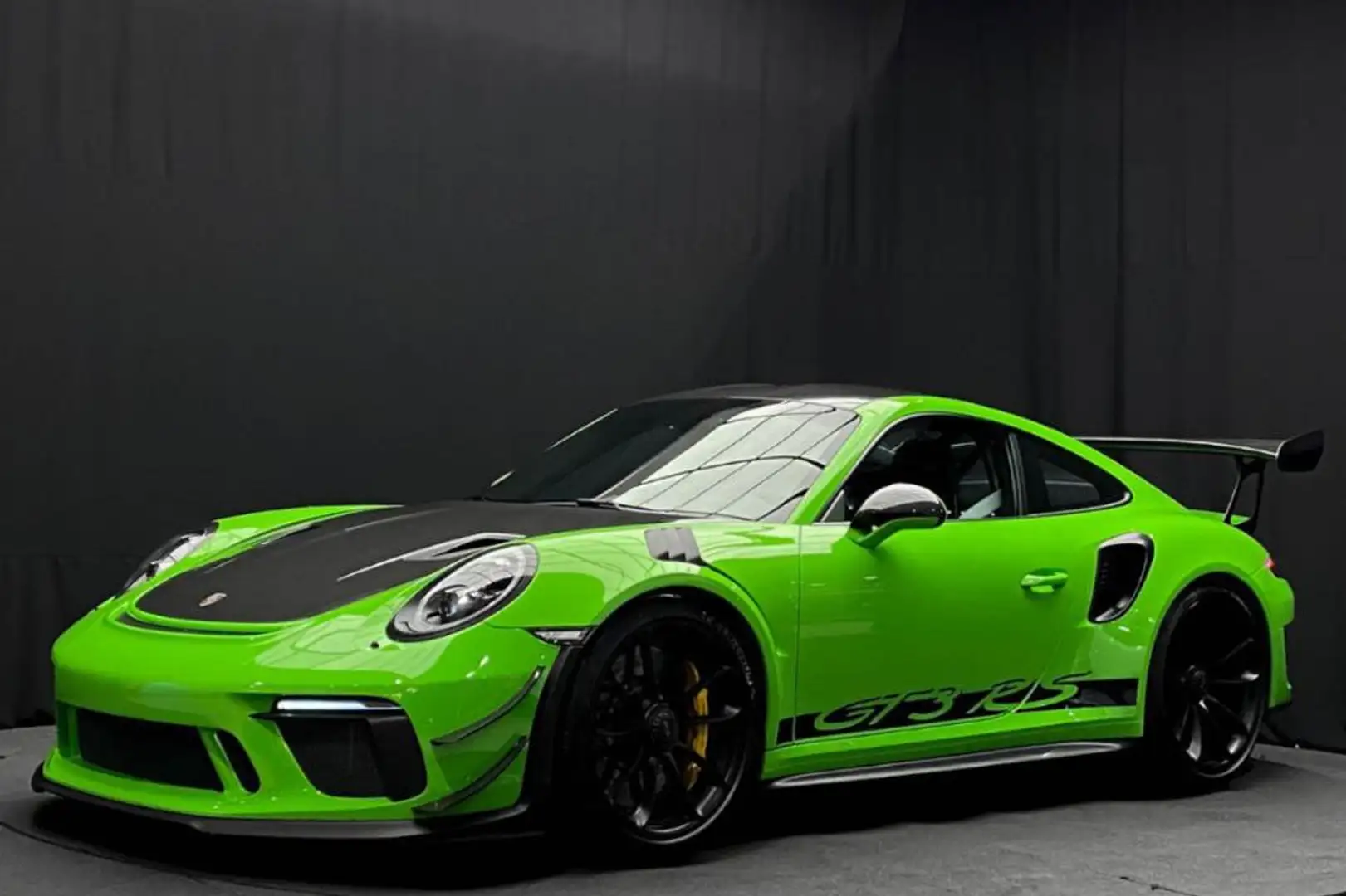 Porsche 911 type 991.2 Pack Weissach 520 ch - Carbone Zelená - 1