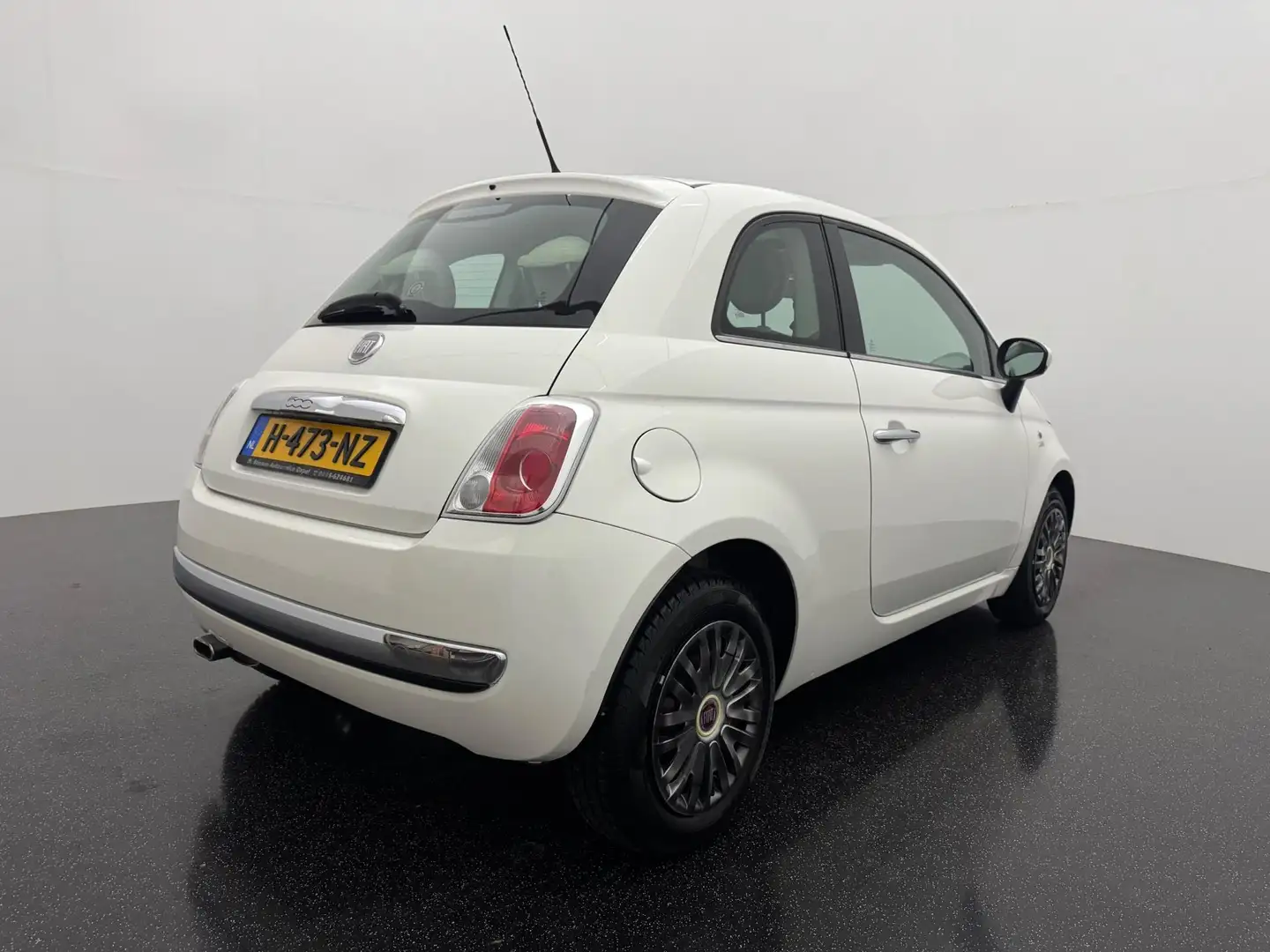 Fiat 500 1.2 Naked AppleCarplay/Airco/Dakraam Blanc - 2