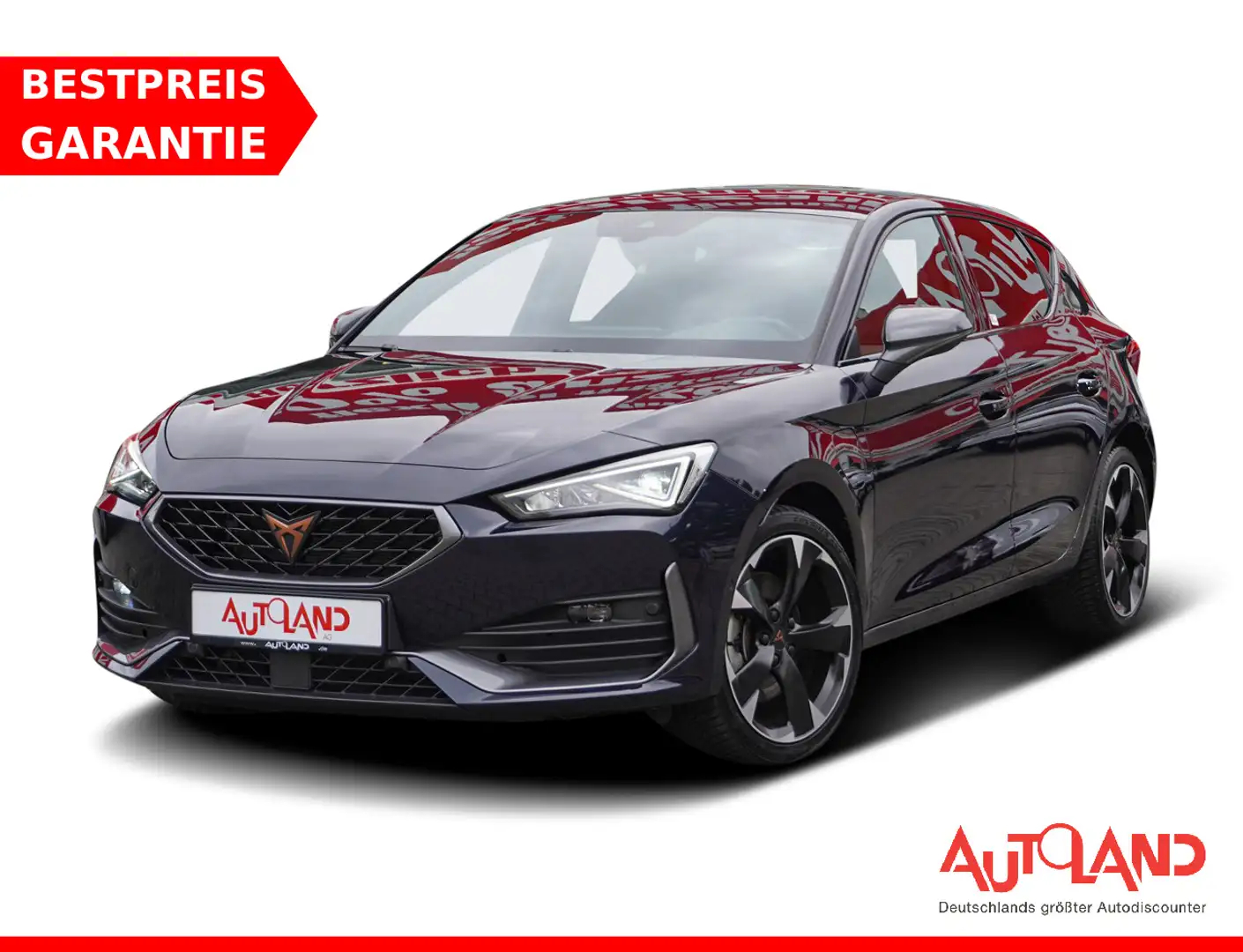 CUPRA Leon 1.4 Hybrid Basis e- Kamera Totwinkel Navi Blau - 1