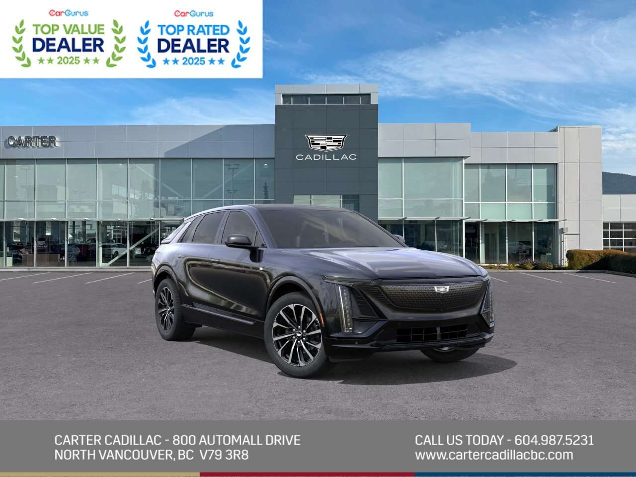 Black 2026 Cadillac LYRIQ SUV / Crossover Rear-Wheel Drive 1-Speed Automatic