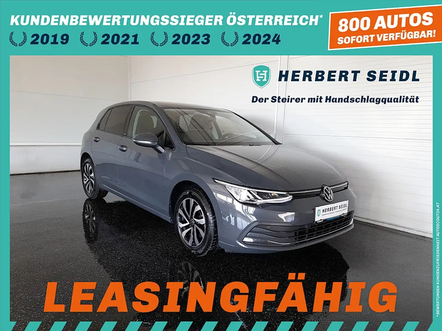 Volkswagen Golf VIII ACTIVE 2,0 TDI *VIRTUELL PRO / LED MIT FER... Grau - 1