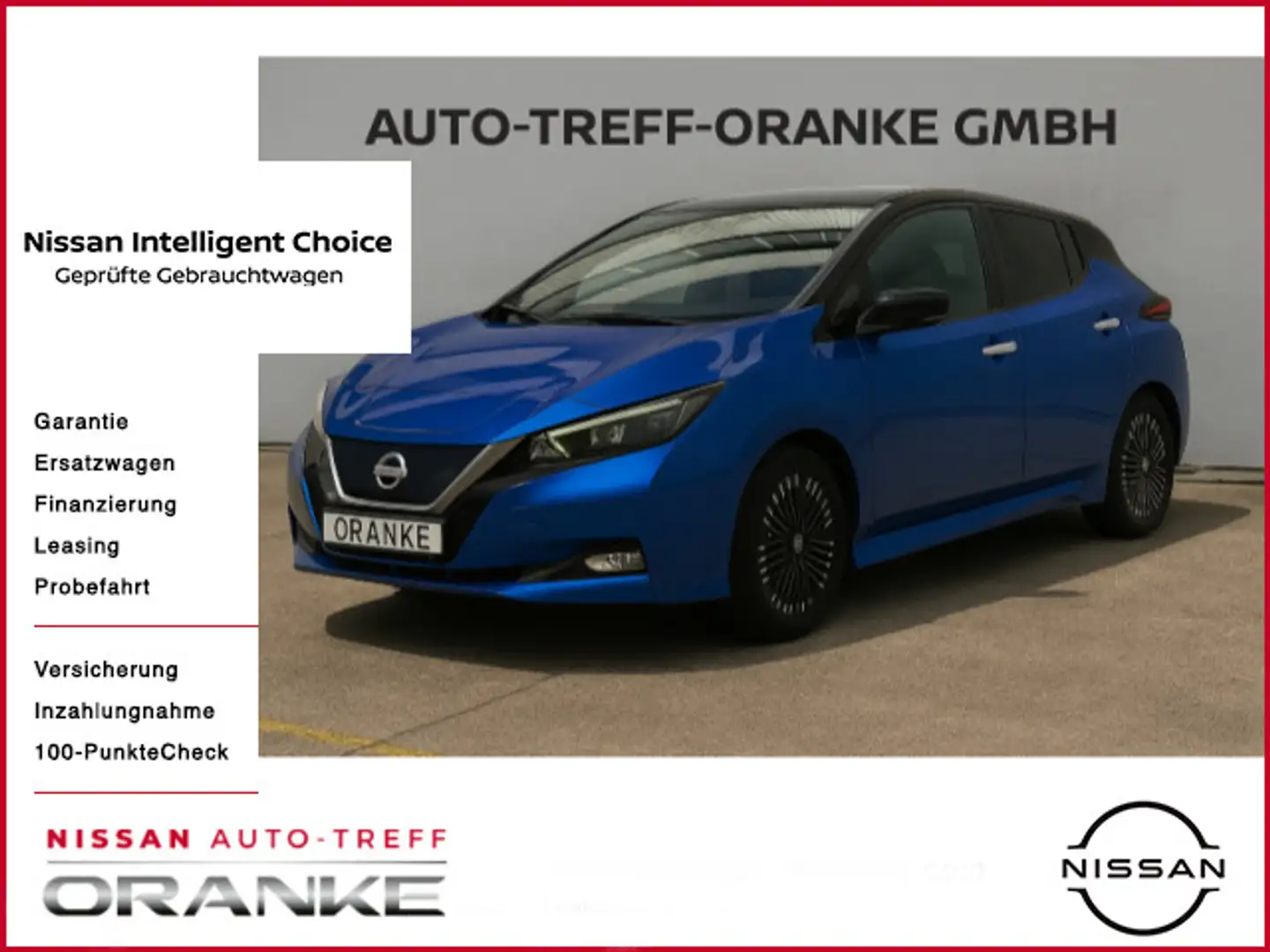Nissan Leaf e+ N-Connecta ProPilot*Winterpaket*LED*60kW Blau - 1