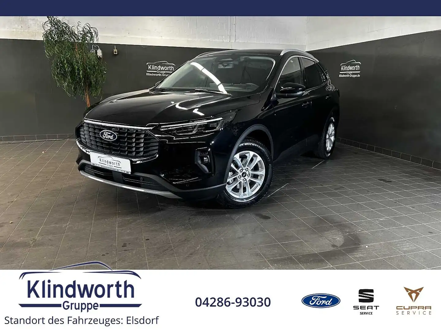 Ford Kuga 1.5 EcoBoost Aut. Titanium +Matrix+GJR+AHK Schwarz - 1