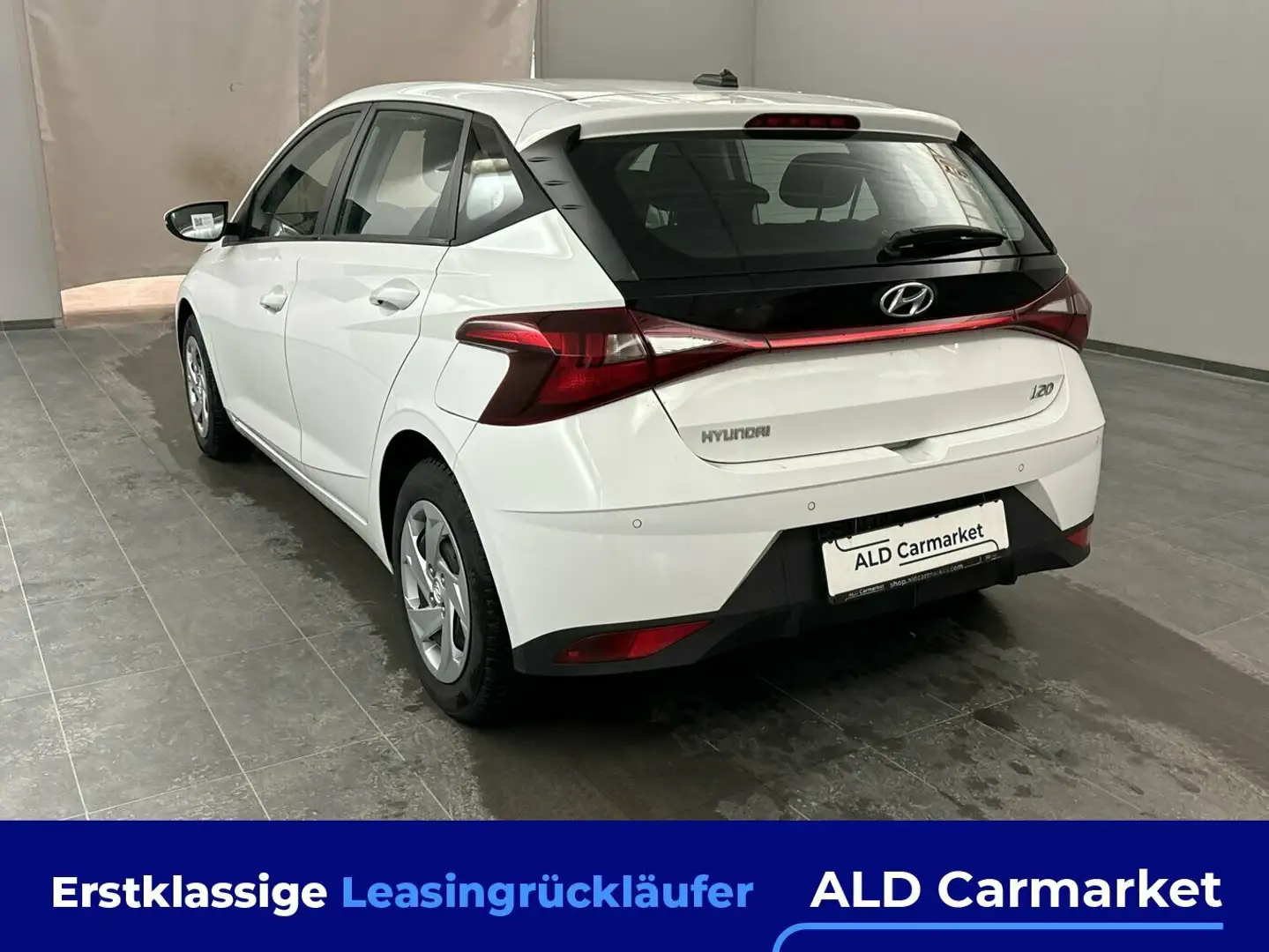 Hyundai i20 blue 1.2 Select Limousine, 5-türig, 5-Gang Blanc - 2