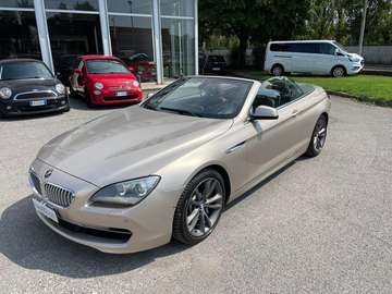 BMW 650i Cabrio 407CV Auto V8-Pelle-Navi-Tagliandi