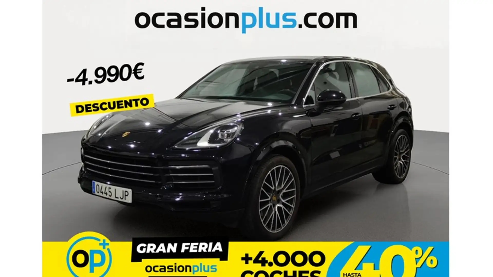 Porsche Cayenne Aut. Negro - 1