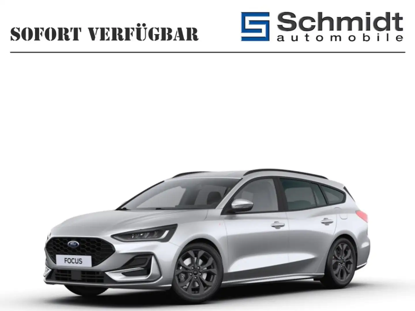 Ford Focus Traveller ST-Line X 1,5L Eblue 115PS A8 FWD Silber - 1