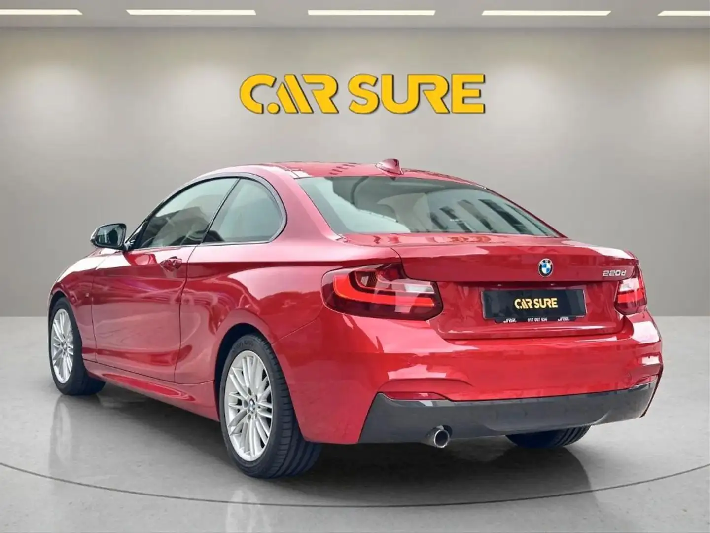 BMW 220 220d Rojo - 2