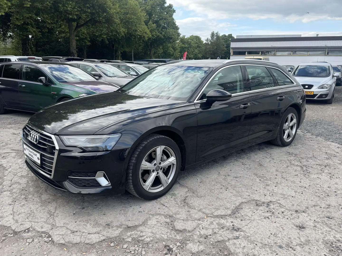 Audi A6 Avant 40 TDI S tronic mild hybride Argent - 1