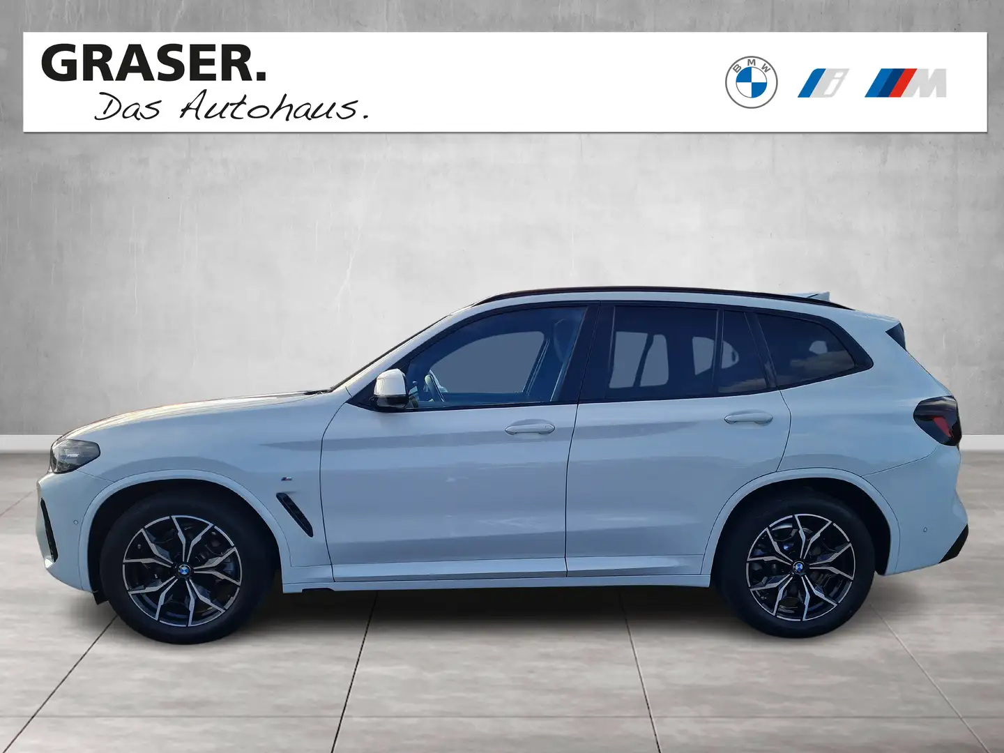 BMW X3 xDrive20d M Sportpaket HiFi DAB LED WLAN Biały - 2