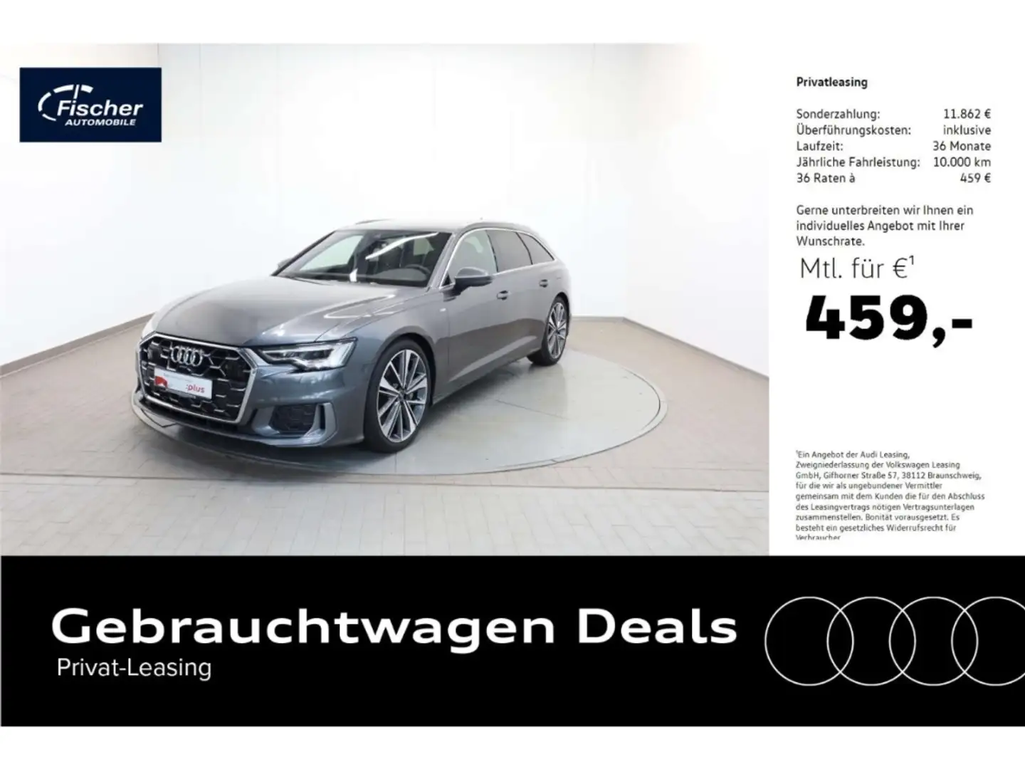 Audi A6 Avant 50 TFSI e quattro S line Grau - 1