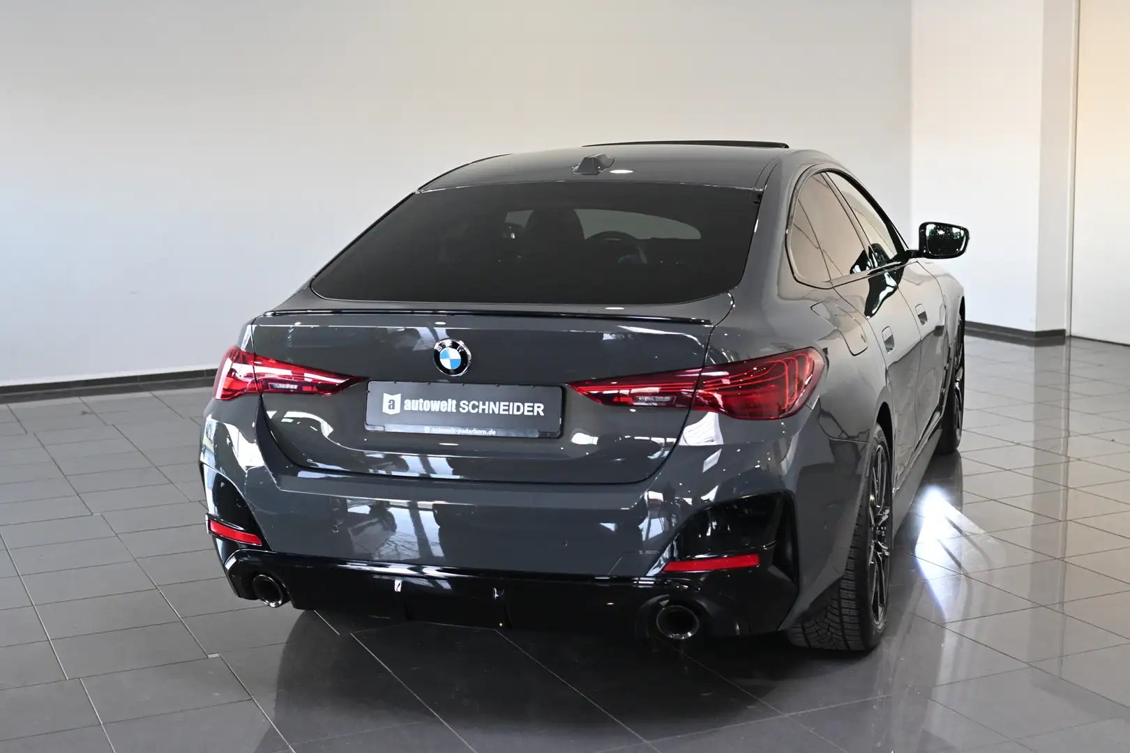BMW 420 d M Sport Pro AHK HUD ACC GSD 19 Gris - 2