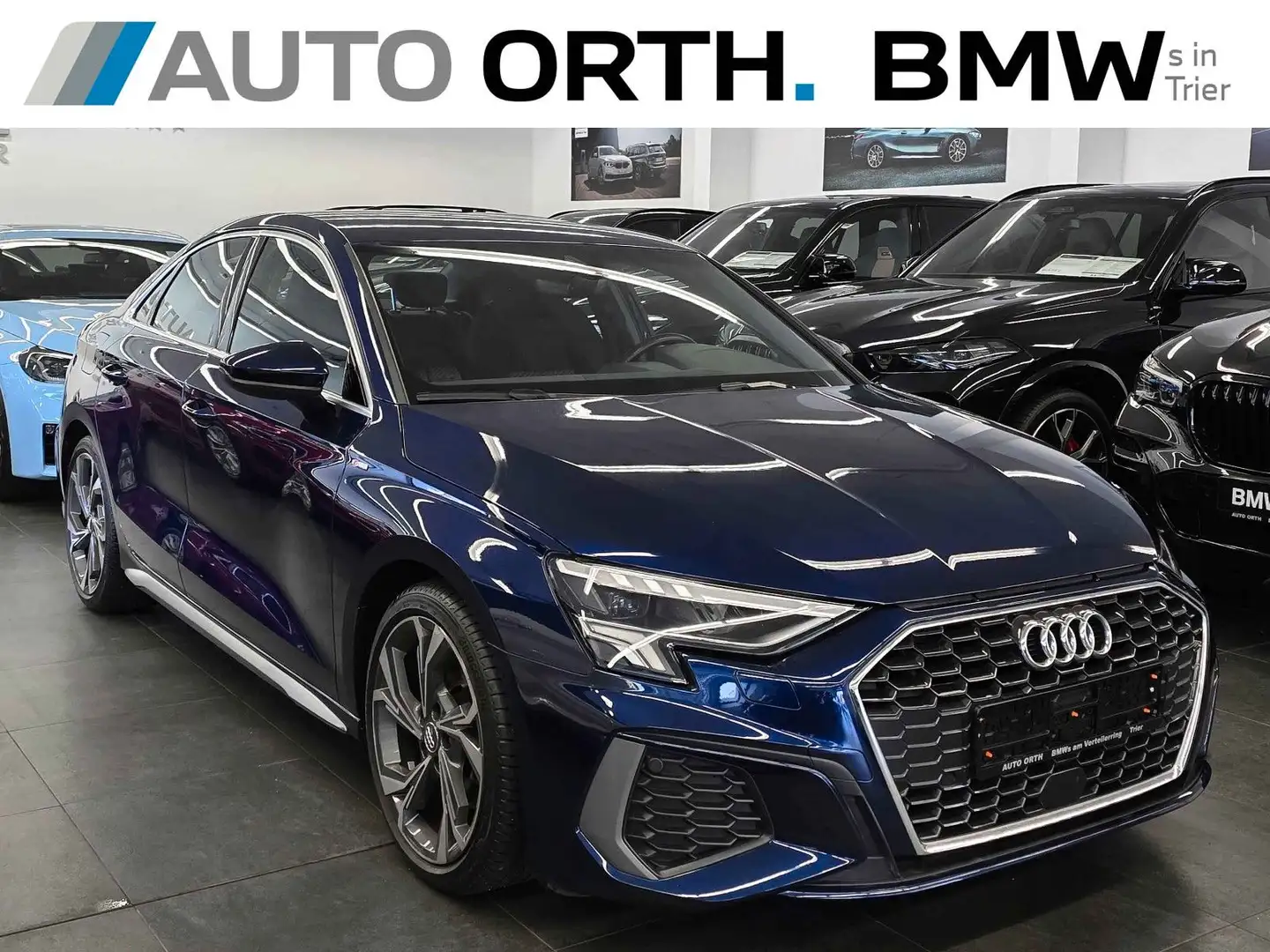 Audi A3 Lim. 35 TFSI S-TRONIC S-LINE MMI+ VIRTUAL LED Blau - 1