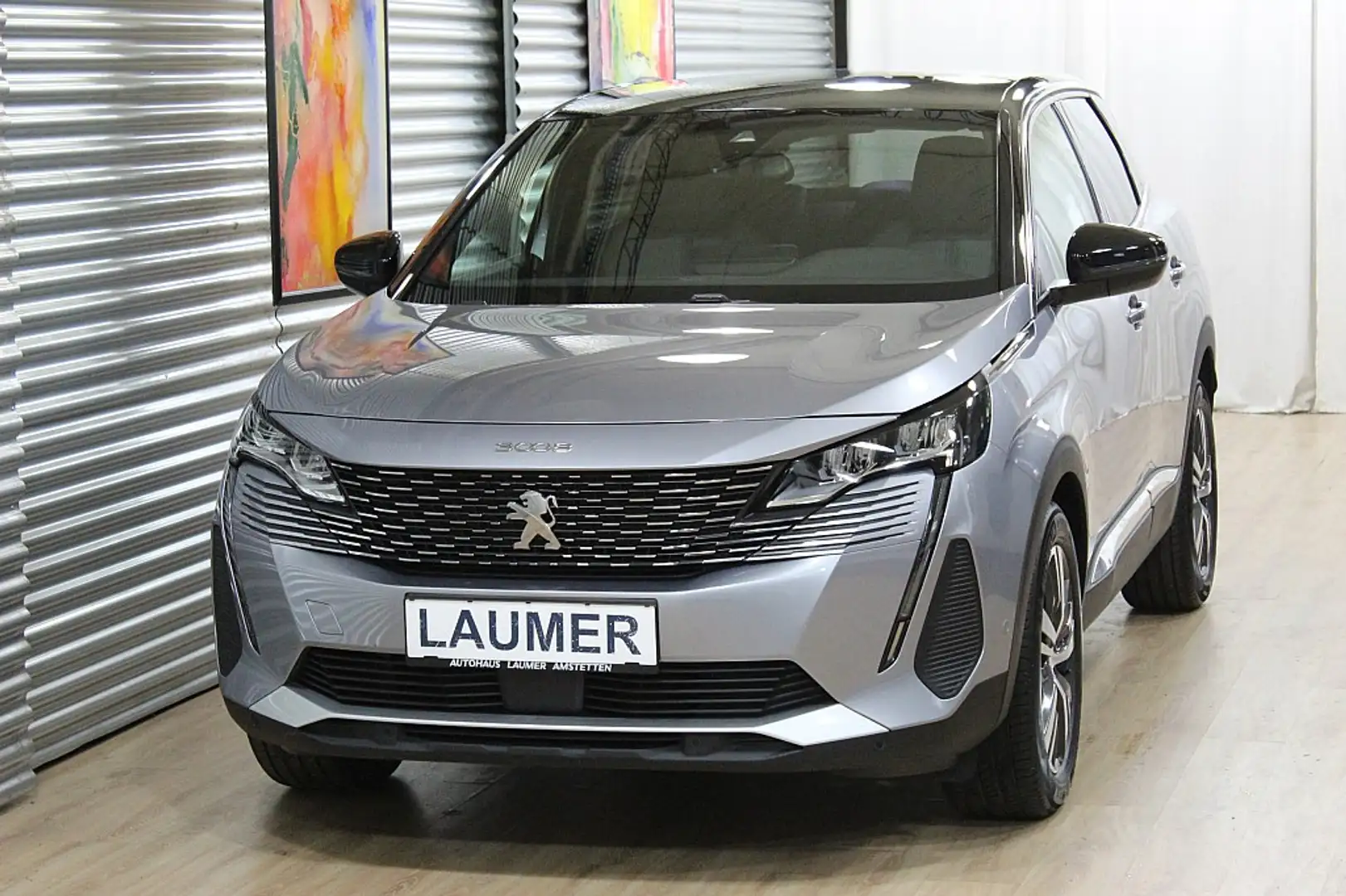 Peugeot 3008 PureTech 130 6-Gang-Manuell Allure +ACC/motoris... Grau - 2