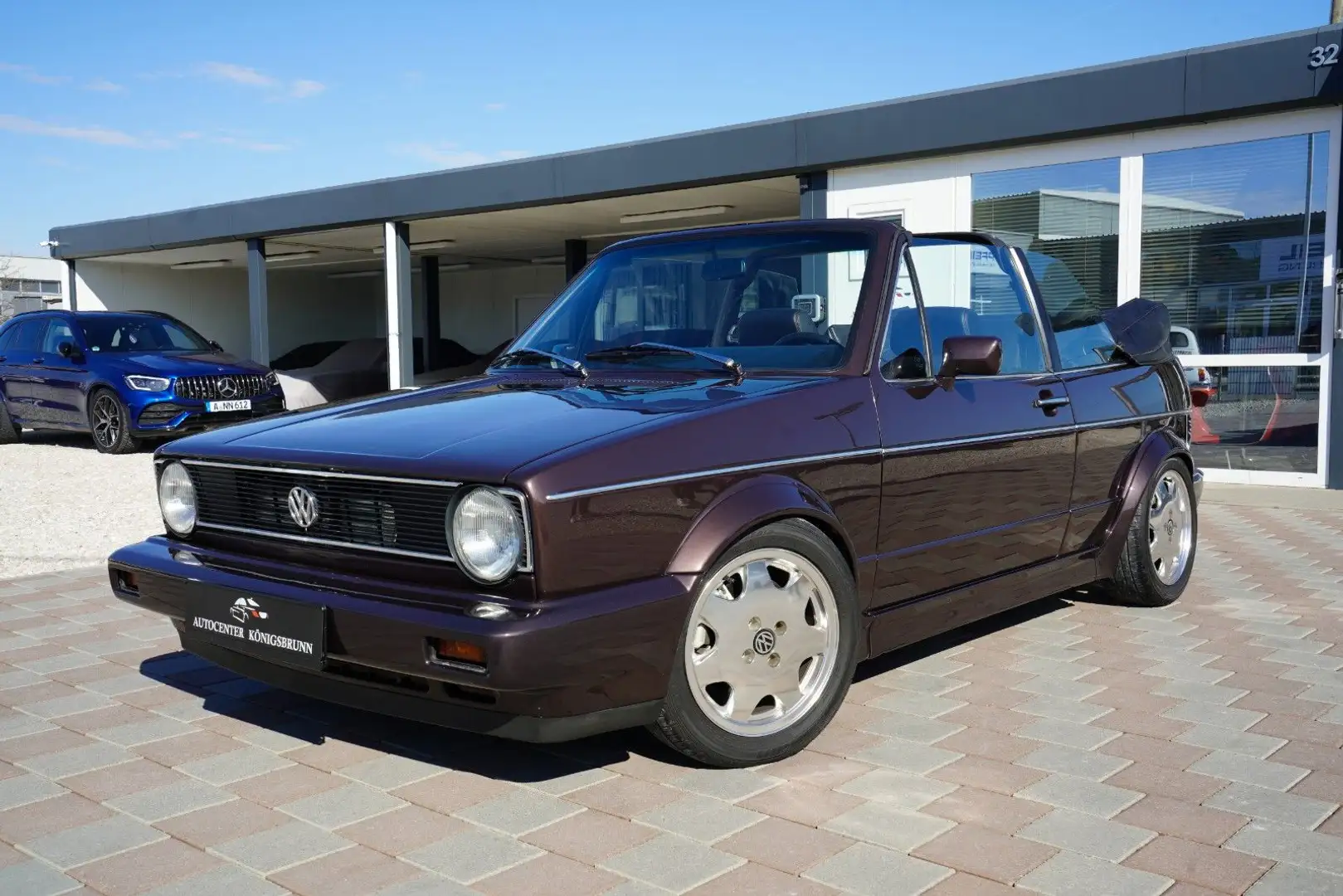 Volkswagen Golf I Cabrio*1.8 Turbo Umbau*Recaro*ST Gewinde* Marrón - 1