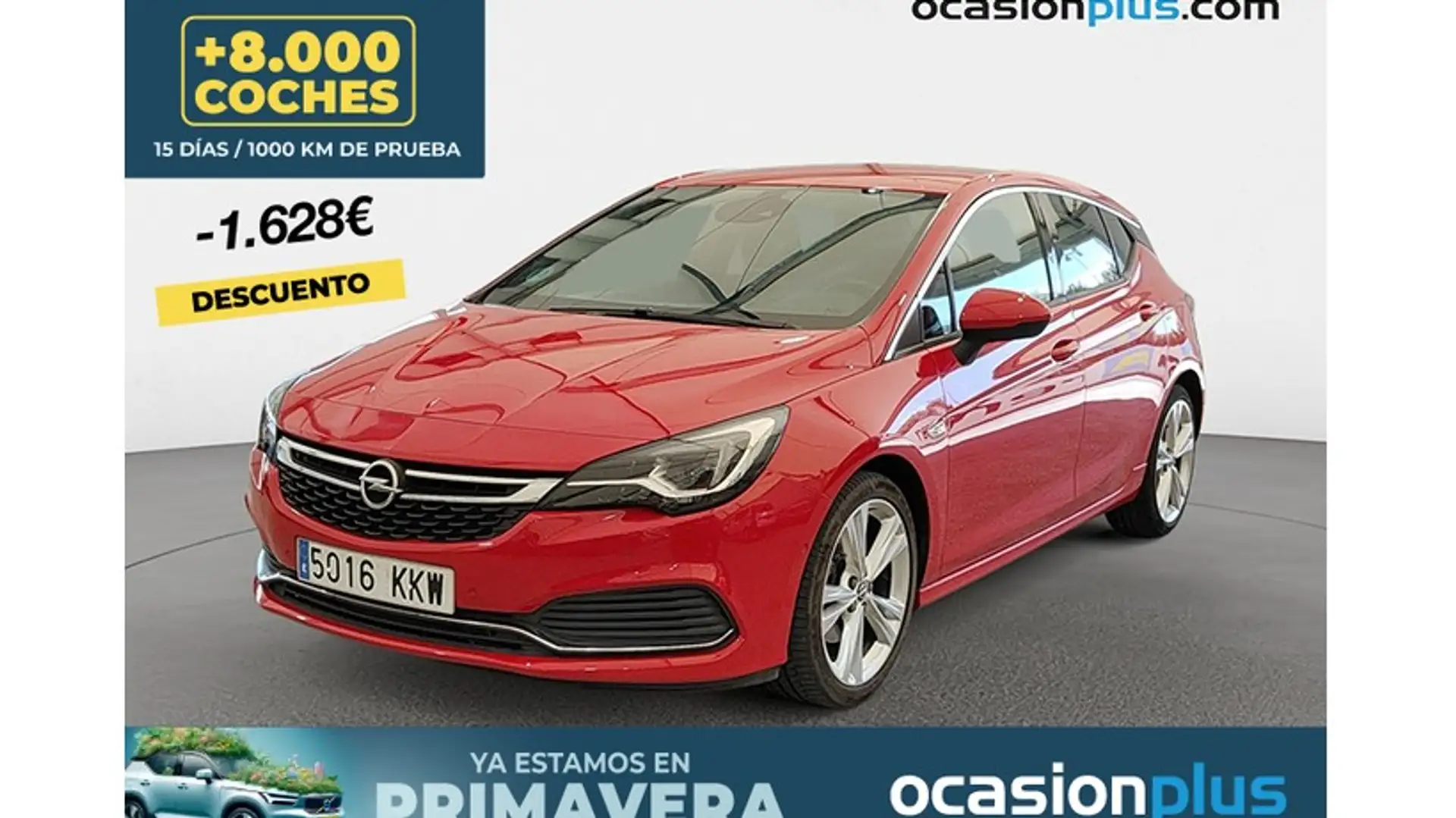 Opel Astra 1.6T S/S GSi Line 200 Rouge - 1