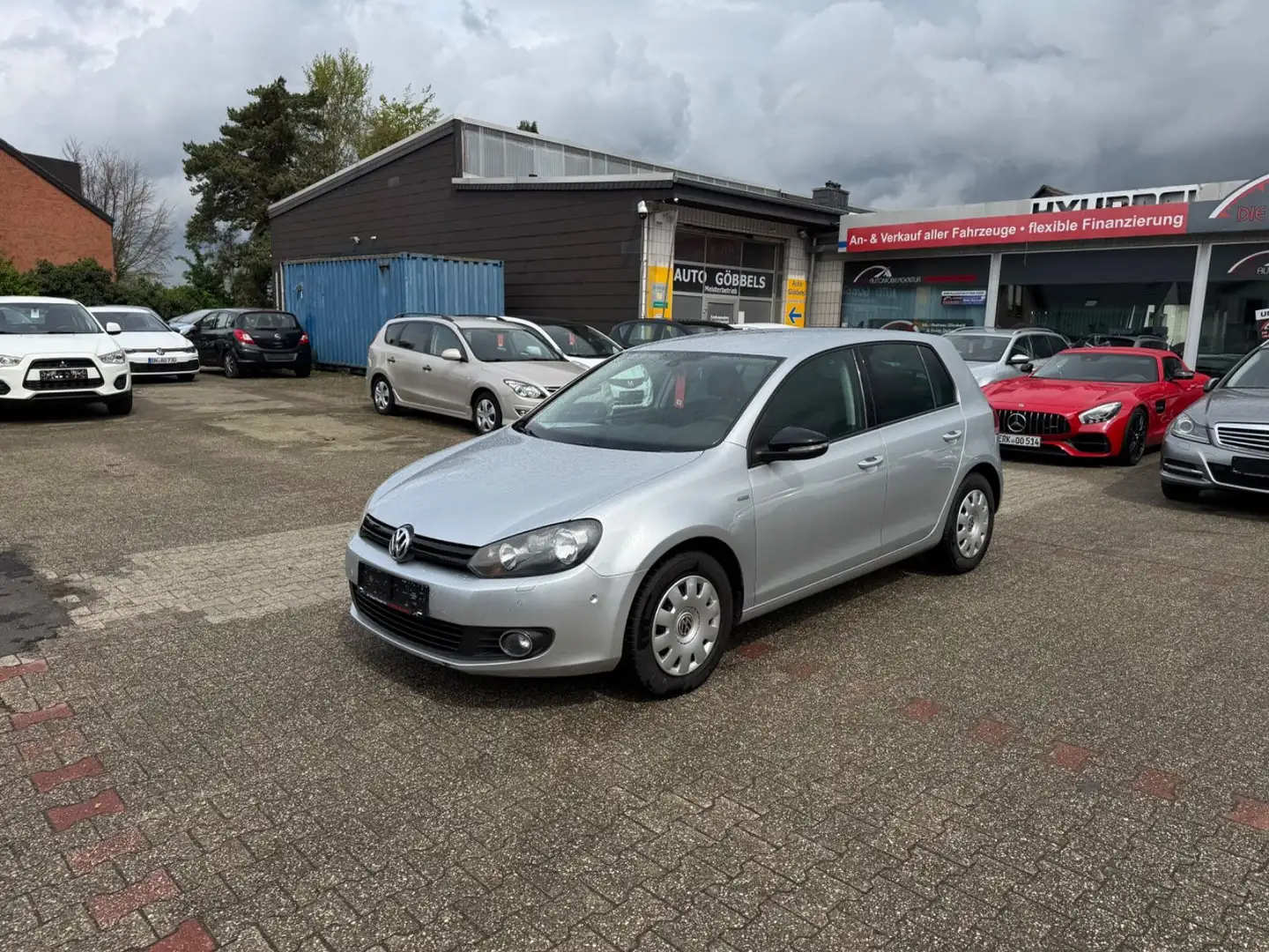 Volkswagen Golf VI Match Anh.Kpl Standhzg Sitzhz PDC Tempo Silber - 1