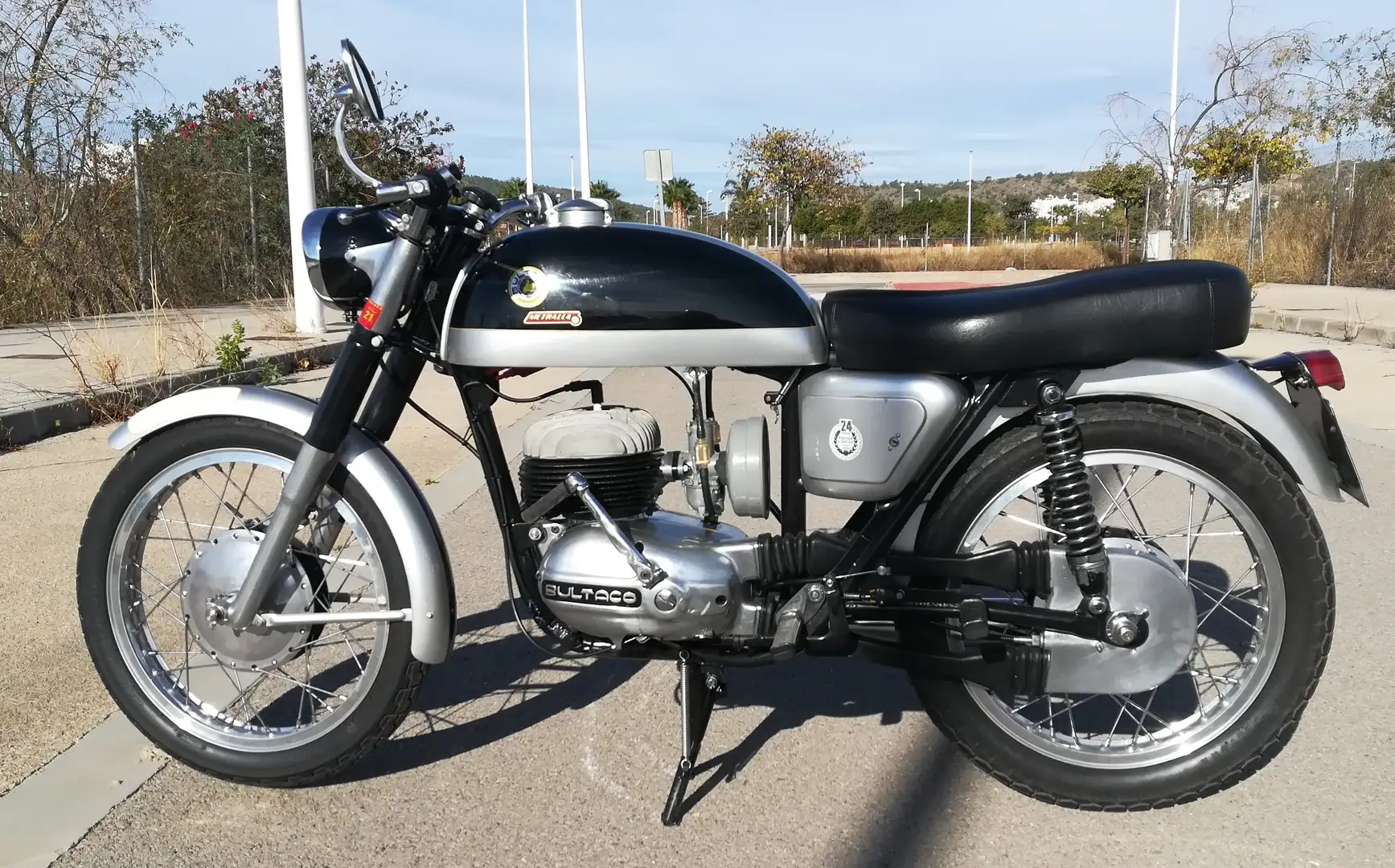 Bultaco Metralla Mk2 250 Negro - 2