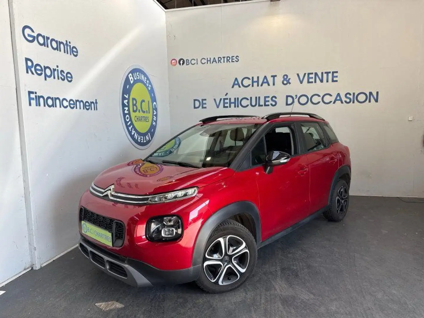Citroen C3 Aircross BLUEHDI 110CH S&S FEEL Rouge - 1