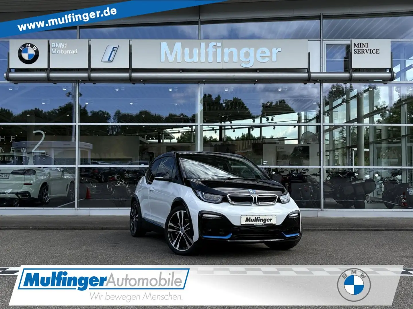 BMW i3 s Navi ACC Kamera Sitzh.Har/Kar.Ad-LED PDC 20" Blanc - 1