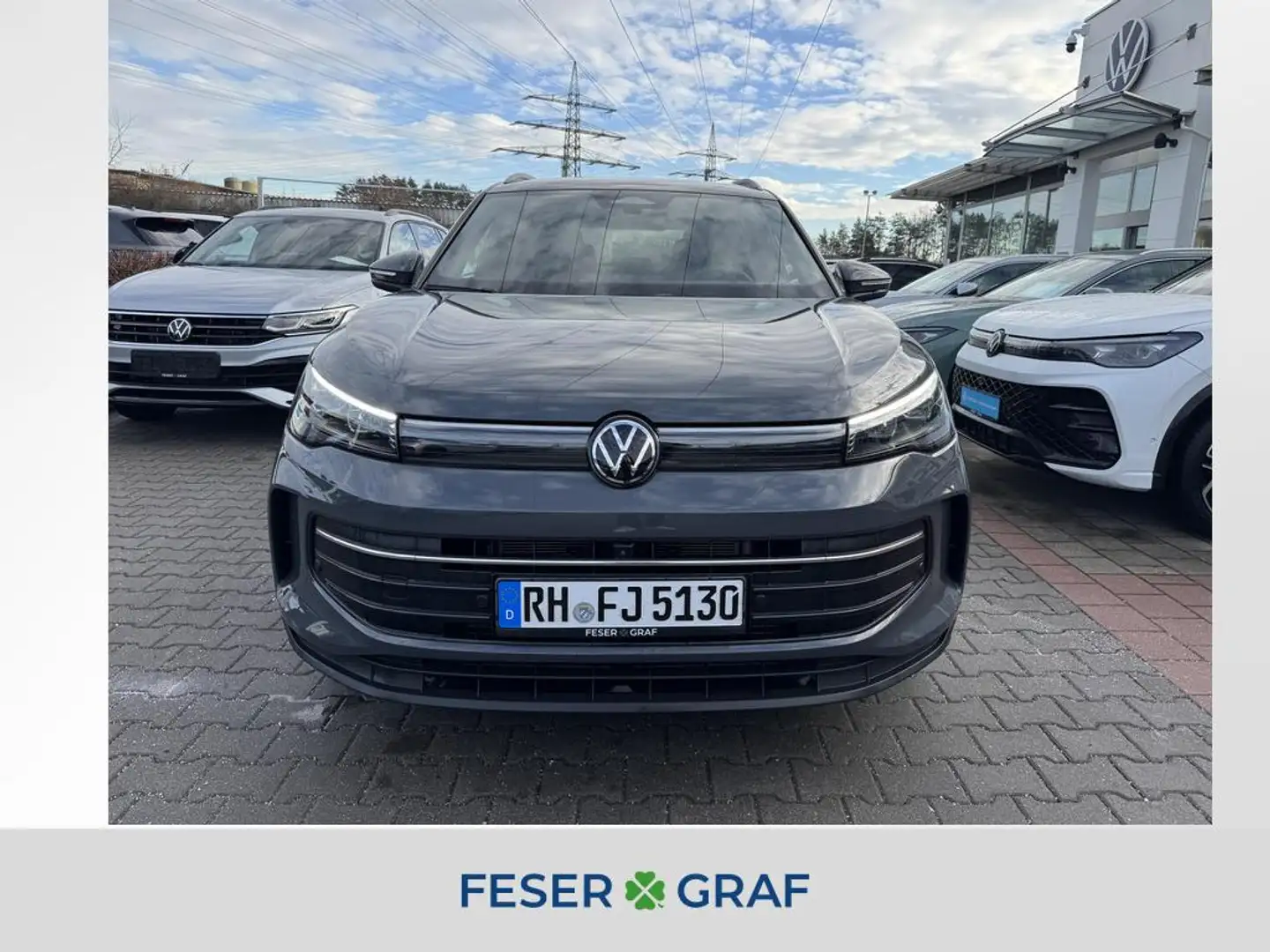 Volkswagen Tiguan 2.0 TDI DSG LED-PLUS NAVI AHK APP Grau - 1