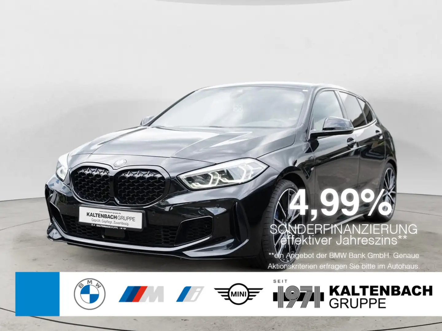 BMW 135 i xDrive M Sport FSE W-LAN SHZ PDC KEYLESS Negro - 1
