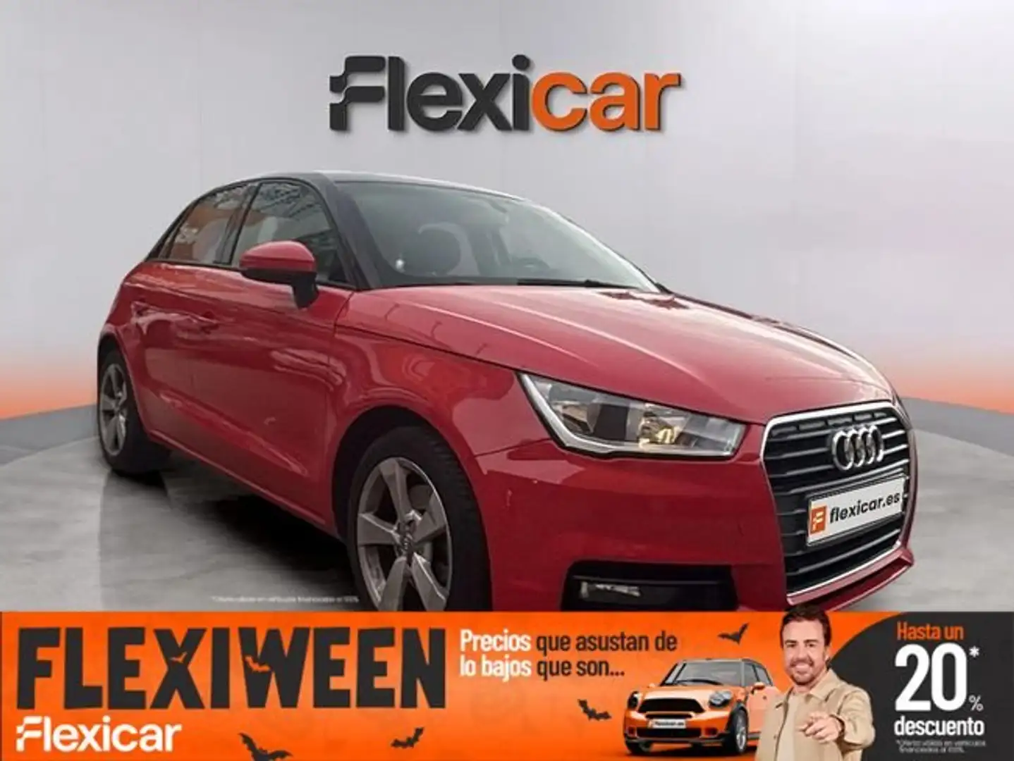 Audi A1 Sportback 1.6 TDI 116CV Active Kit Rojo - 1