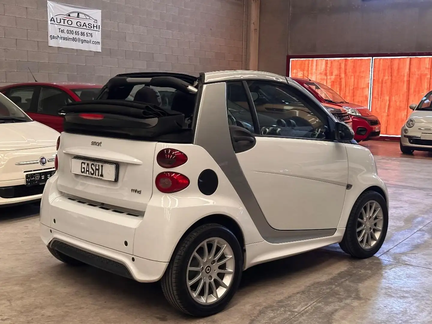 smart crossblade 1000 52 kW MHD cabrio pure Weiß - 2
