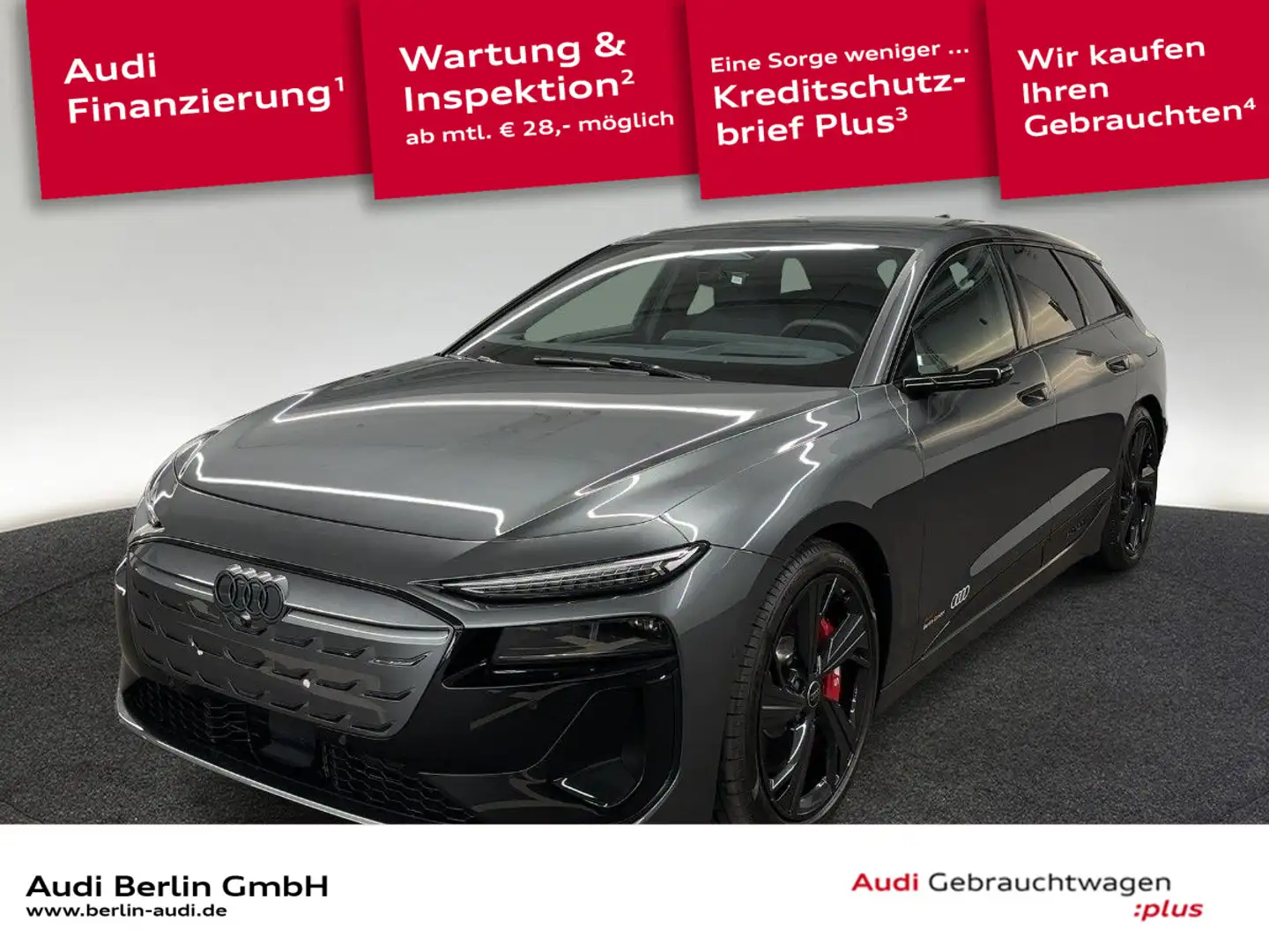 Audi S6 e-tron . Grau - 1