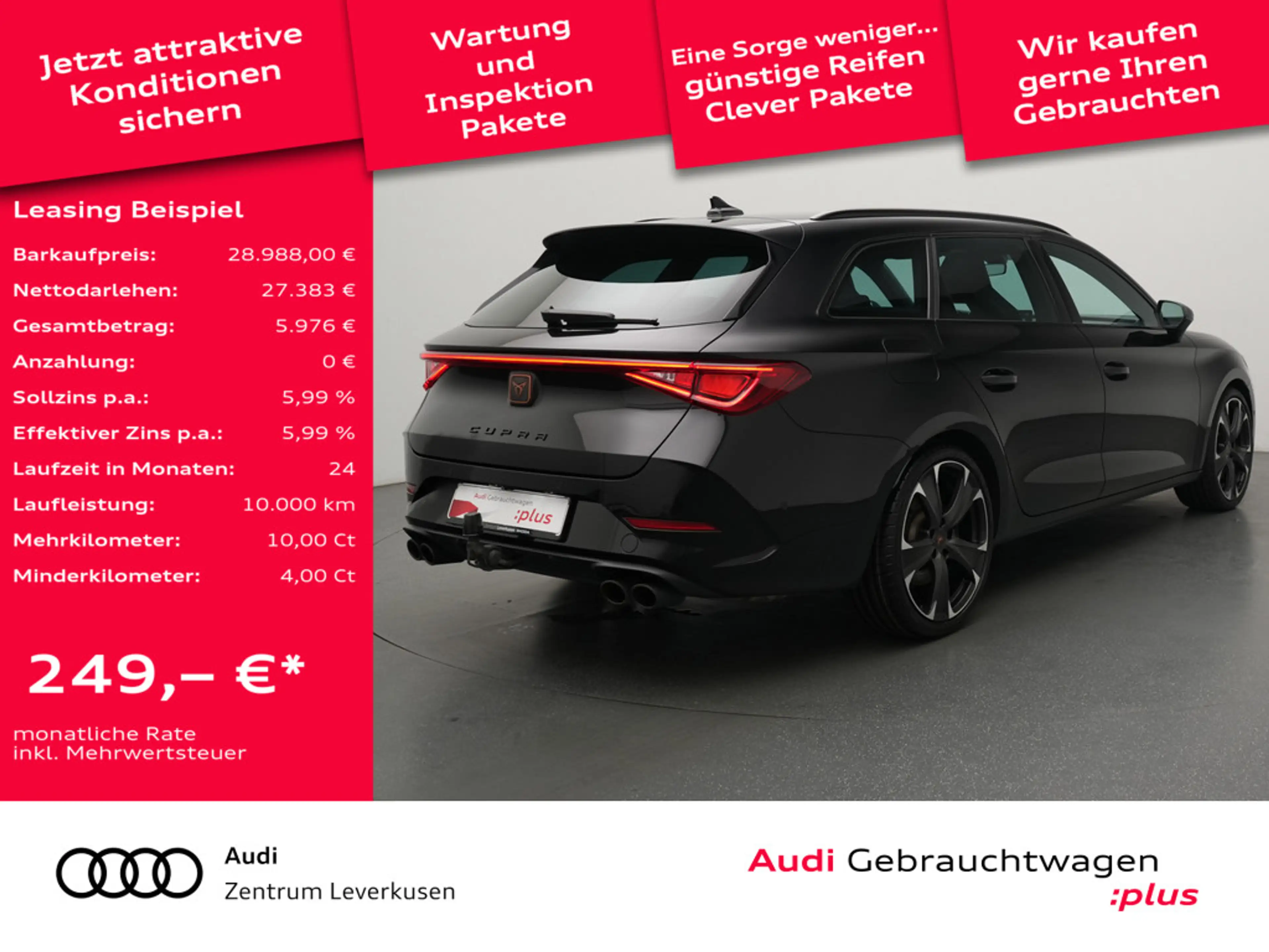 CUPRA Leon ST VZ MATRIX PANO AHK DCC KAM ACC PDC — photo 2