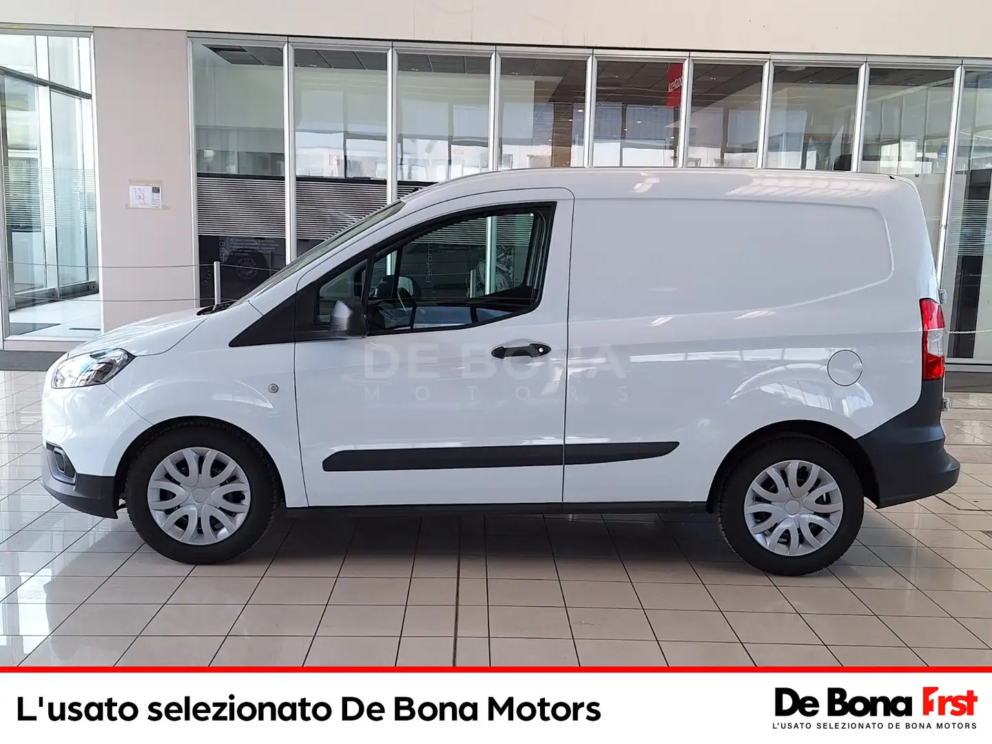 Ford Transit Courier 1.5 tdci 75cv entry e6.2 Blanc - 2