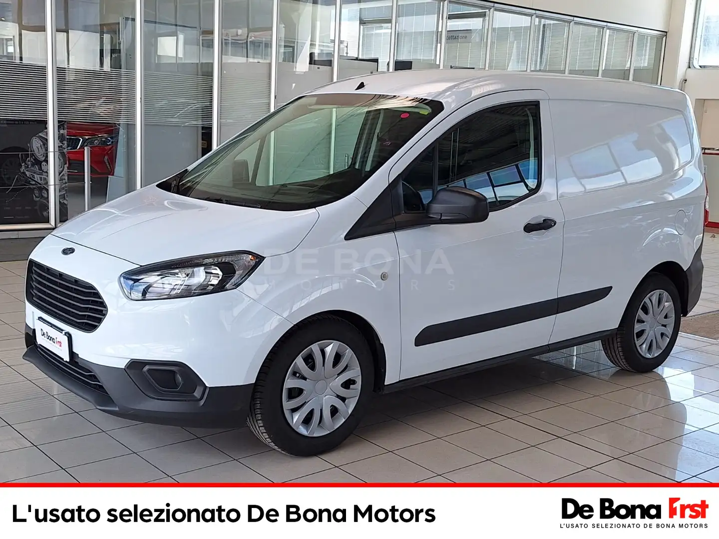 Ford Transit Courier 1.5 tdci 75cv entry e6.2 Blanc - 1