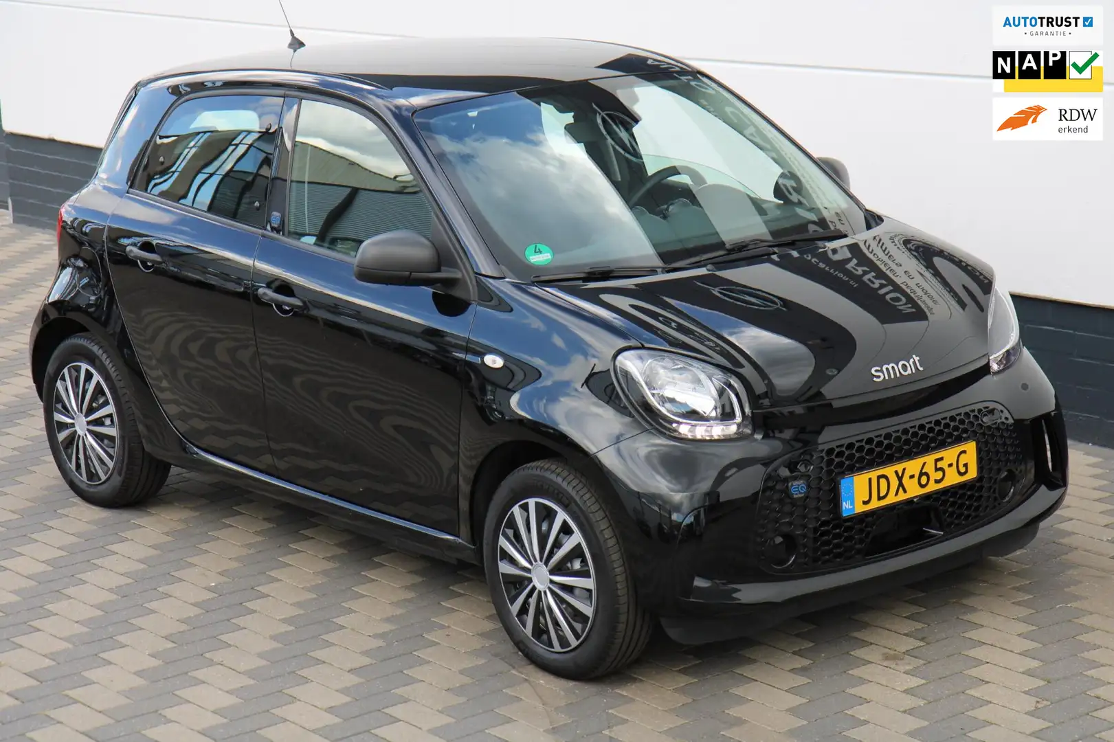 smart forFour EQ Comfort 18 kWh Airco 1ste Eig BTW !! Noir - 1