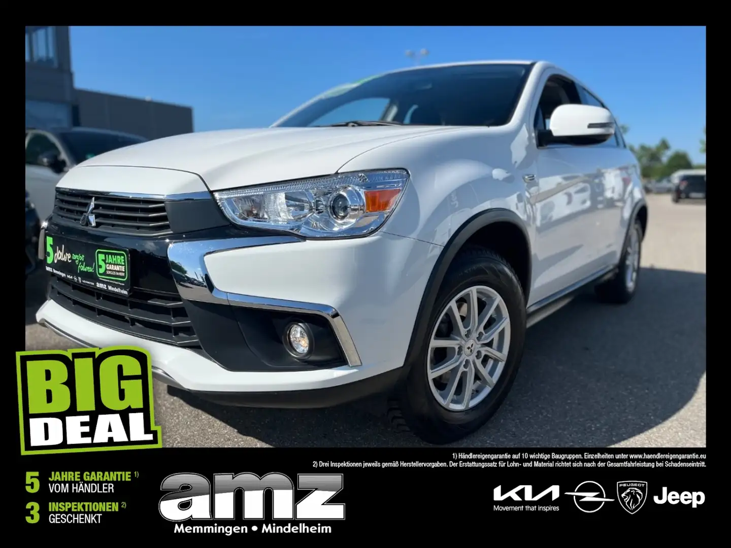 Mitsubishi ASX 1.6 MIVEC Ed. Diamant Edition (11.2016- ) LM Weiß - 1