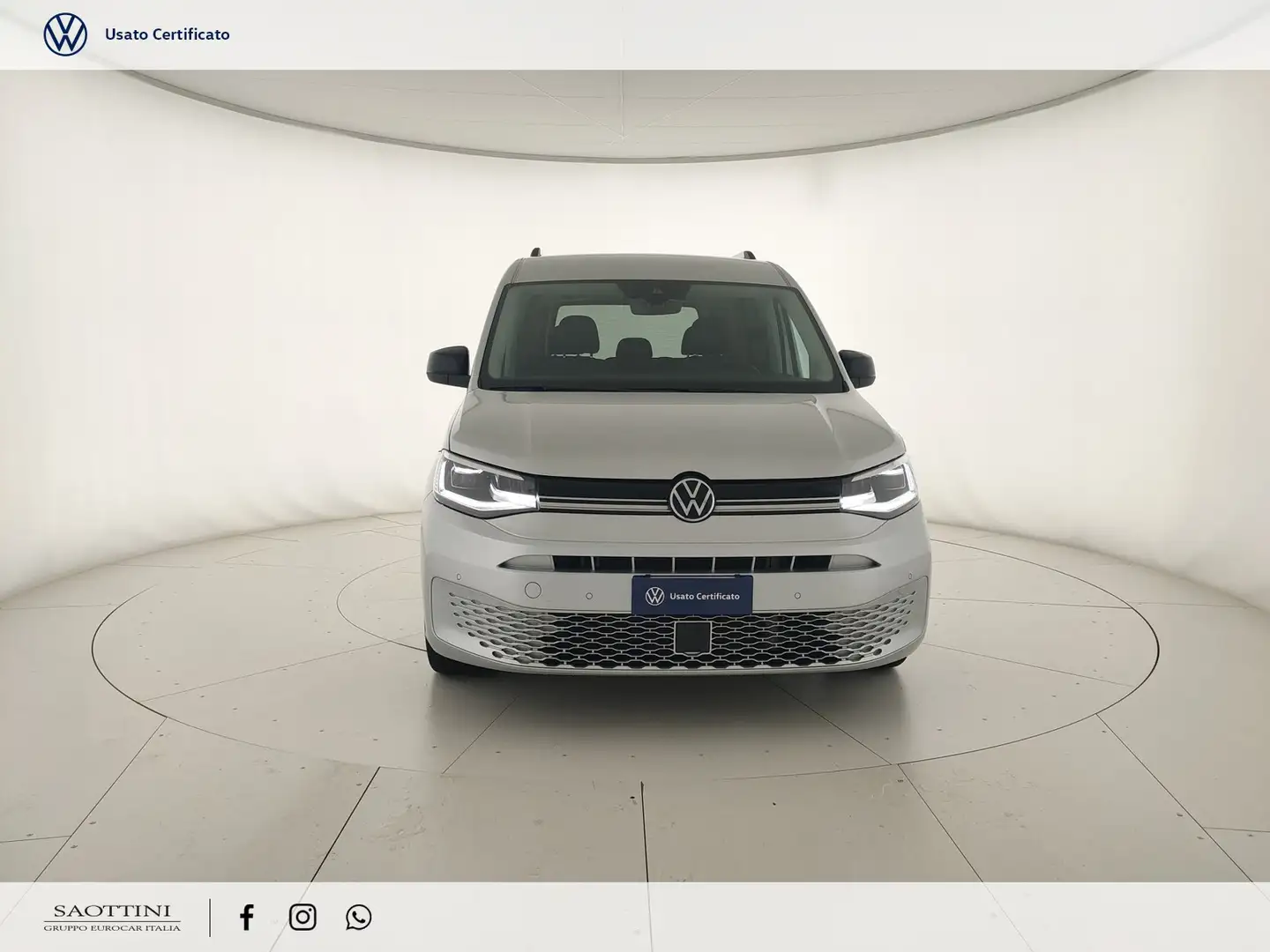 Volkswagen Caddy 2.0 TDI Style 122 CV DSG Silber - 2