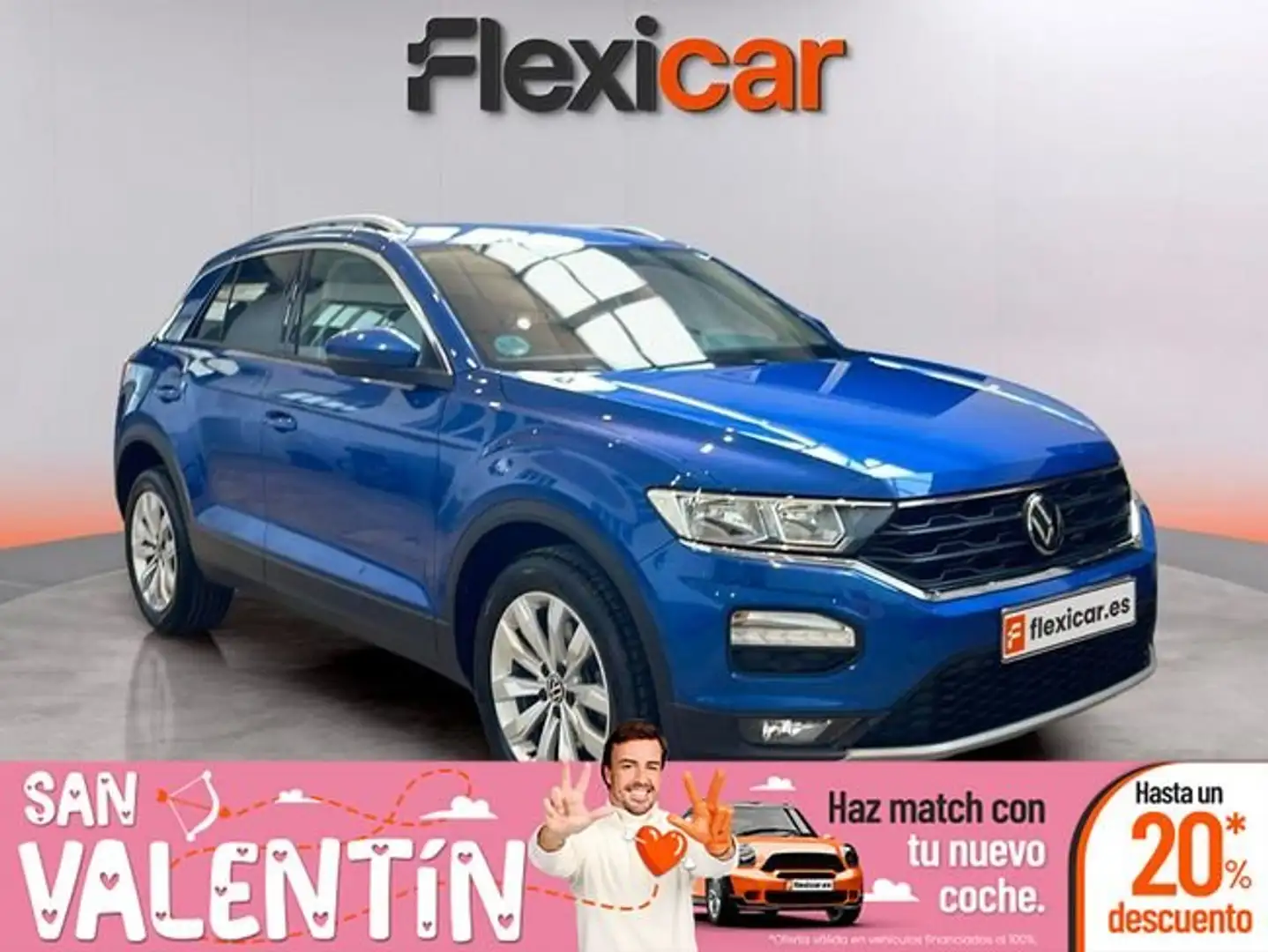 Volkswagen T-Roc 2.0TDI Advance DSG7 Bleu - 1