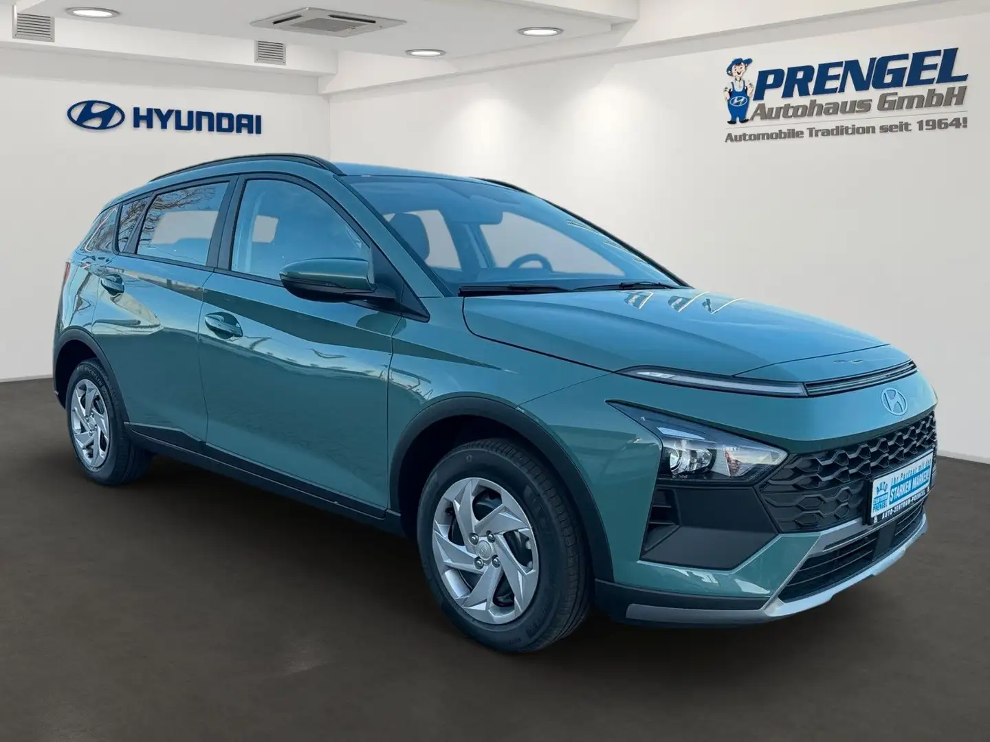 Hyundai BAYON MJ25 1.0 T-GDi Select Navi/SHZ/Klima/GRA Groen - 2
