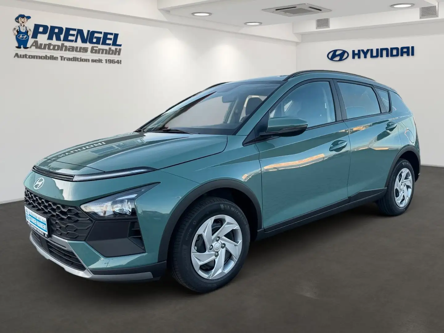 Hyundai BAYON MJ25 1.0 T-GDi Select Navi/SHZ/Klima/GRA Groen - 1