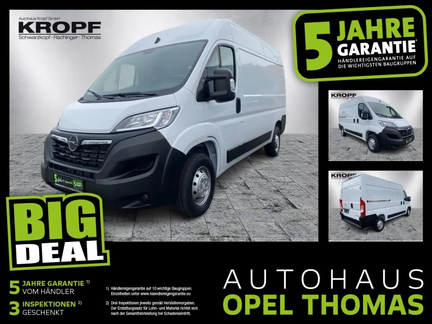 Opel Movano C Kasten 2.2 140 L2H2 3.5t HKa Edition Blanco - 1