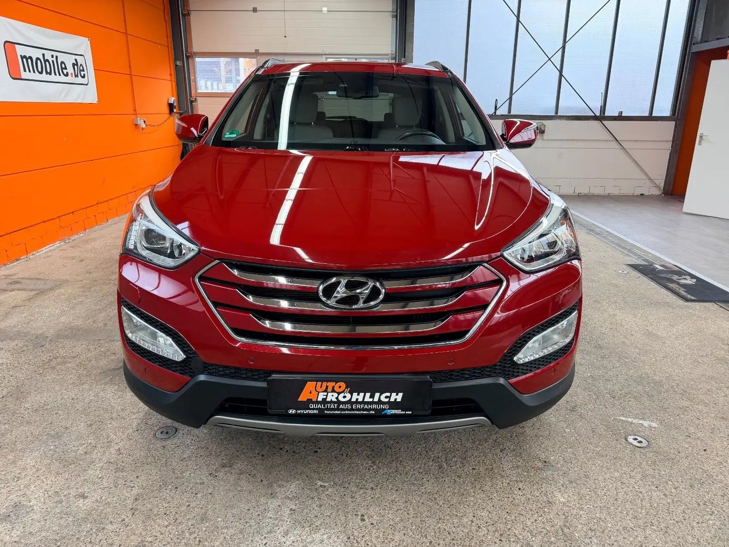 Hyundai SANTA FE Premium 4WD Kamera Xenon Navi Memory Rouge - 2