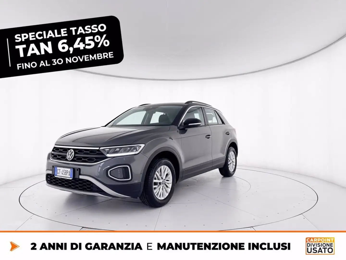 Volkswagen T-Roc 2.0 tdi life 150cv dsg Grau - 1