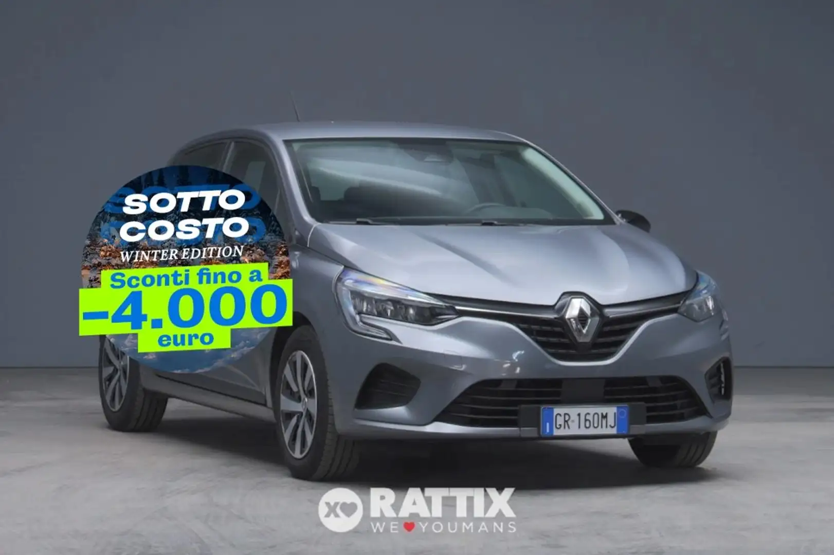 Renault Clio 1.6 Hybrid E-Tech 145CV Equilibre Auto Gris - 1