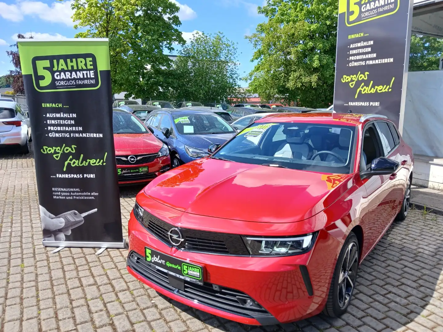 Opel Astra L ST 1.6T Navi,AHK,Lenkradheizung,Tempomat Rot - 2