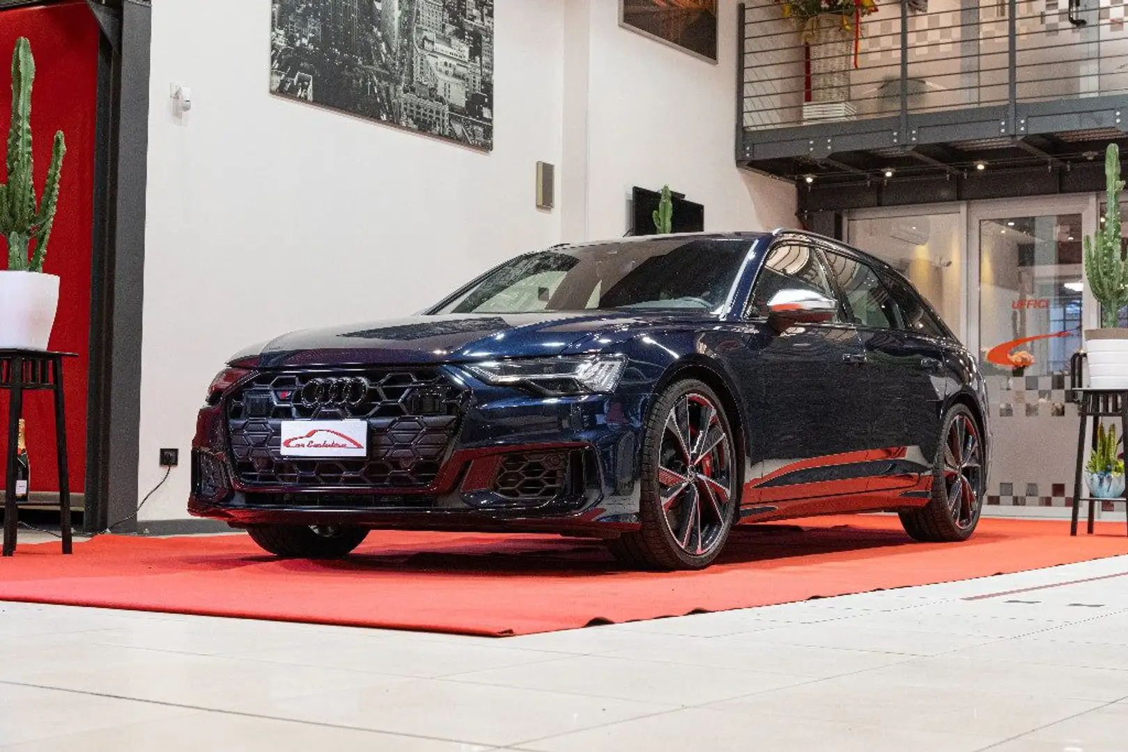 Audi S6 NUOVA S6 Avant 3.0 TDI 344 CV4X4 GANCIO-SOSPENSION Blu/Azzurro - 2