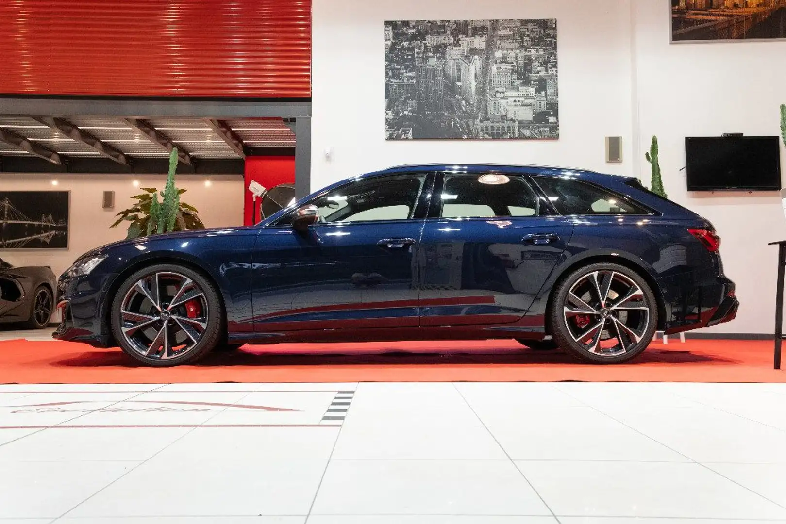 Audi S6 NUOVA S6 Avant 3.0 TDI 344 CV4X4 GANCIO-SOSPENSION Blu/Azzurro - 1
