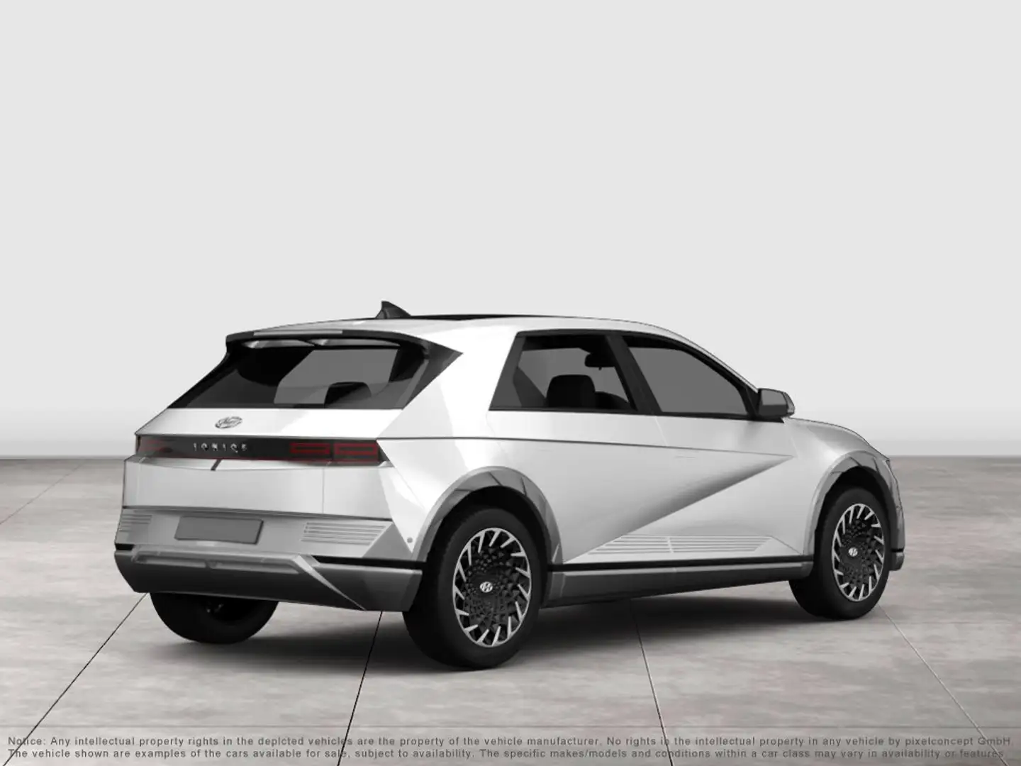 Hyundai IONIQ 5 (MY25) Techniq Elektro ACC+NAVI+LED+84kWh Weiß - 2